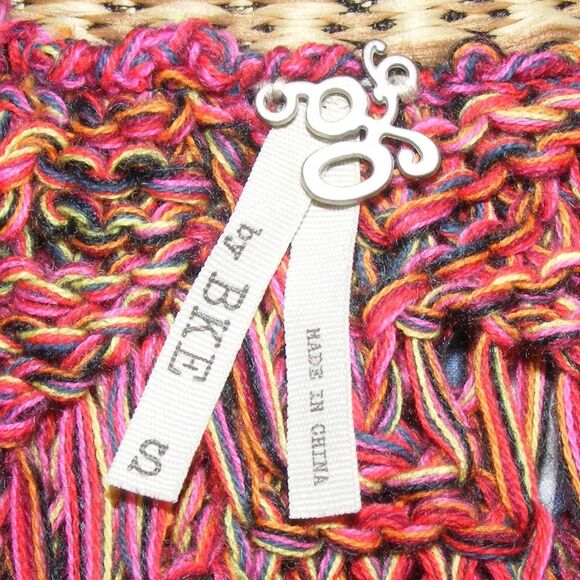 BKE Sweater, S, Open knit, Cold Shoulder, Multicolor, Distressed, Layer up - Picture 10 of 14